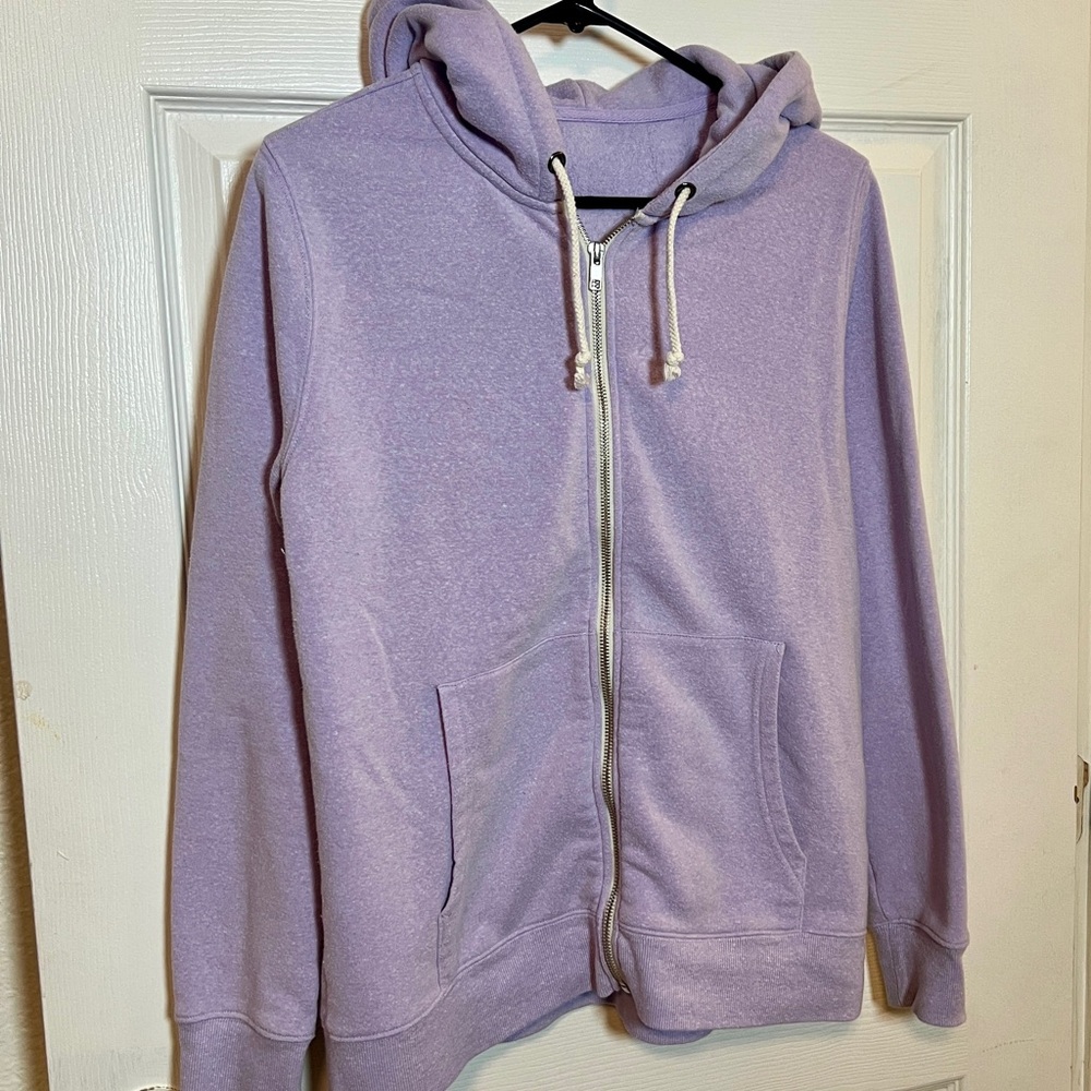 Thought Lavender Zip-Up Hoodie